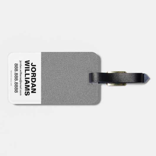 Suicide Squad | Joker Smile Bagagelabel (Achterkant horizontaal)