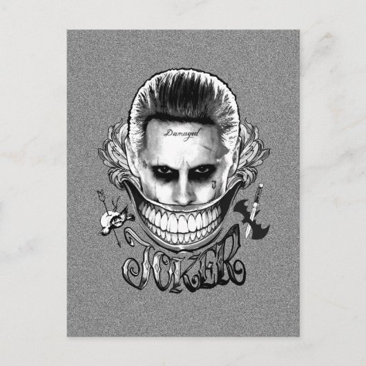 Suicide Squad | Joker Smile Briefkaart (Voorkant)