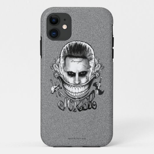 Suicide Squad | Joker Smile Case-Mate iPhone Case (Achterkant)