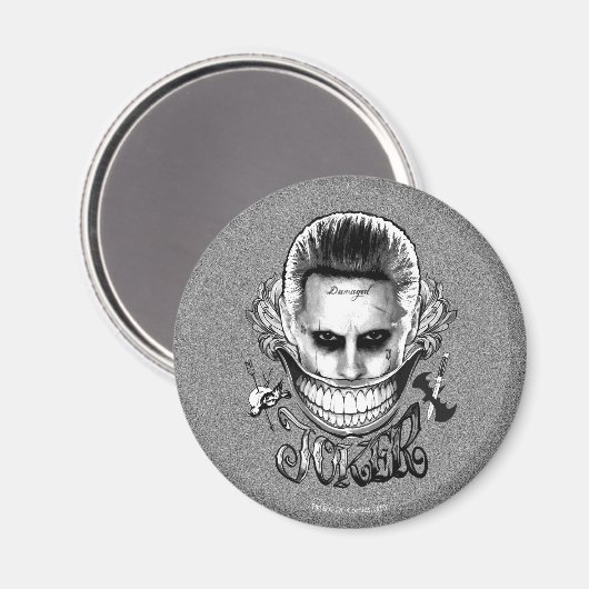 Suicide Squad | Joker Smile Magneet (Voorkant / Achterkant)