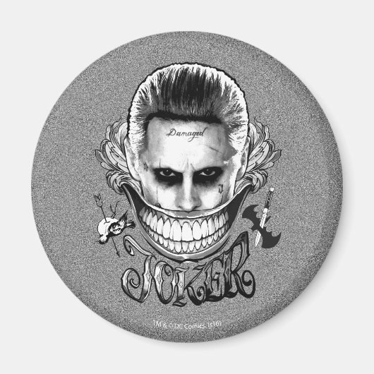 Suicide Squad | Joker Smile Magneet (Voorkant)