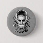 Suicide Squad | Joker Smile Ronde Button 5,7 Cm (Voorkant)