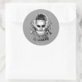 Suicide Squad | Joker Smile Ronde Sticker (Tas)