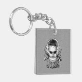 Suicide Squad | Joker Smile Sleutelhanger (Voorkant Links)