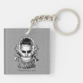 Suicide Squad | Joker Smile Sleutelhanger (Achterkant)