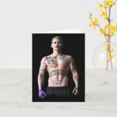 Suicide Squad Joker Stance Zwart Kaart (Gele Bloem)