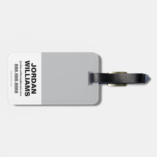 Suicide Squad | Joker-symbool Bagagelabel (Achterkant horizontaal)