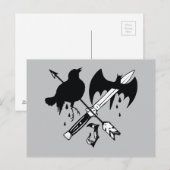 Suicide Squad | Joker-symbool Briefkaart (Voorkant / Achterkant)