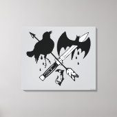 Suicide Squad | Joker-symbool Canvas Afdruk (Voorkant)