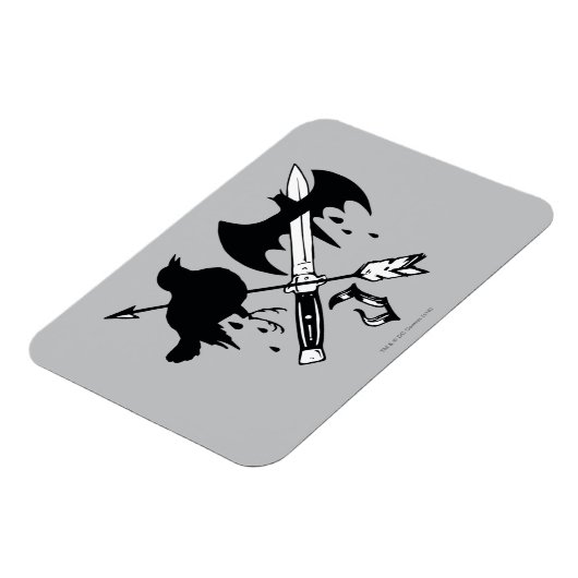 Suicide Squad | Joker-symbool Magneet (Linkerzijde)