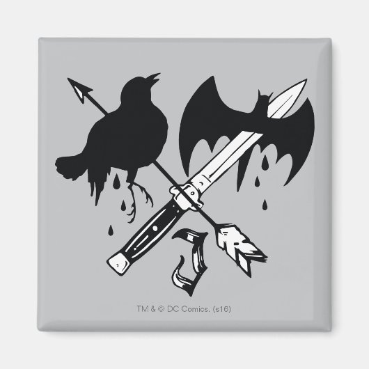 Suicide Squad | Joker-symbool Magneet (Voorkant)