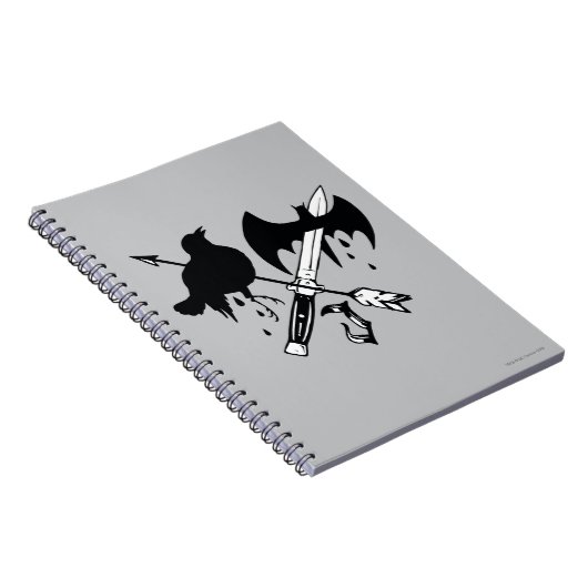 Suicide Squad | Joker-symbool Notitieboek (Rechterzijde)