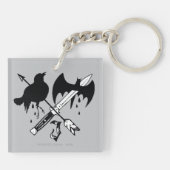 Suicide Squad | Joker-symbool Sleutelhanger (Achterkant)