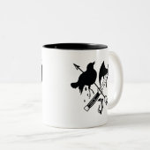 Suicide Squad | Joker-symbool Tweekleurige Koffiemok (Voorkant rechts)