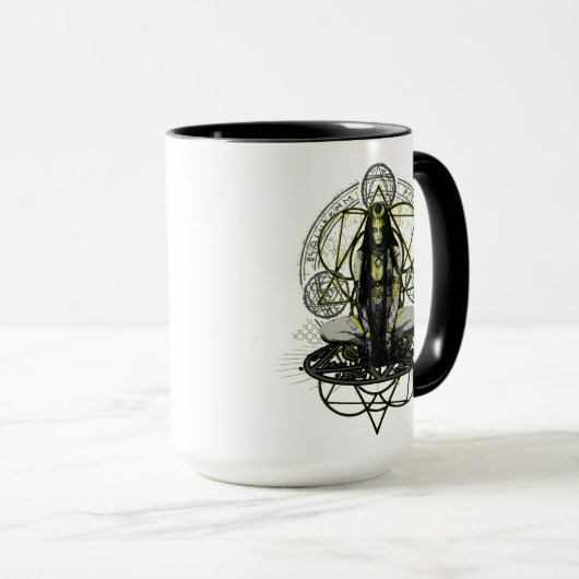 Suicide Squad | Kantoormagische cirkels Mok (Voorkant rechts)