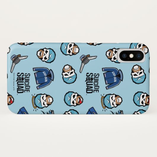 Suicide Squad | Kapitein Boomerang Emoji Pattern Case-Mate iPhone Case (Achterkant (horizontaal))