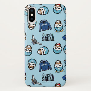 Suicide Squad Kapitein Boomerang Emoji Pattern Case-Mate iPhone Case