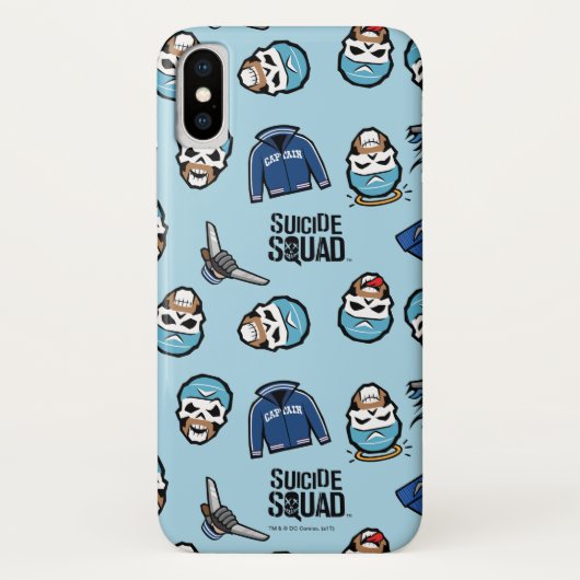 Suicide Squad | Kapitein Boomerang Emoji Pattern Case-Mate iPhone Case (Achterkant)