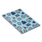 Suicide Squad | Kapitein Boomerang Emoji Pattern Notitieboek (Rechterzijde)