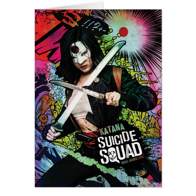 Suicide Squad | Katana Character Graffiti (Voorkant)