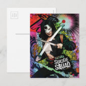 Suicide Squad | Katana Character Graffiti Briefkaart (Voorkant / Achterkant)