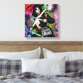 Suicide Squad | Katana Character Graffiti Canvas Afdruk (Insitu (Slaapkamer))
