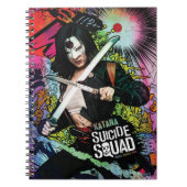 Suicide Squad | Katana Character Graffiti Notitieboek (Voorkant)