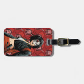 Suicide Squad | Katana Comic Book Art Bagagelabel (Voorkant horizontaal)