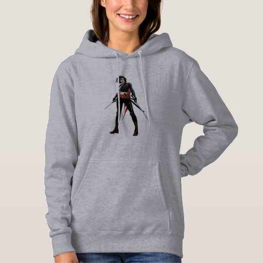 Suicide Squad | Katana Comic Book Art Hoodie (Voorkant)