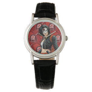 Suicide Squad   Katana Comic Book Art Horloge