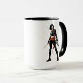 Suicide Squad | Katana Comic Book Art Mok (Voorkant rechts)