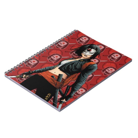 Suicide Squad | Katana Comic Book Art Notitieboek (Linkerzijde)