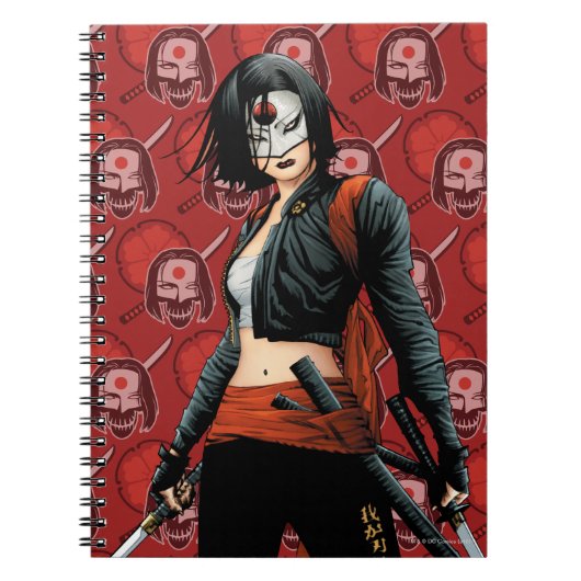 Suicide Squad | Katana Comic Book Art Notitieboek (Voorkant)