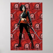 Suicide Squad | Katana Comic Book Art Poster (Voorkant)