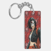 Suicide Squad | Katana Comic Book Art Sleutelhanger (Voorkant Links)