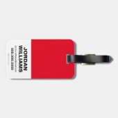 Suicide Squad | Katana Emoji Patroon Bagagelabel (Achterkant horizontaal)