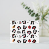 Suicide Squad | Katana Emoji Pattern Briefkaart (Staand voorkant)