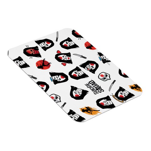 Suicide Squad | Katana Emoji Pattern Magneet (Rechterzijde)