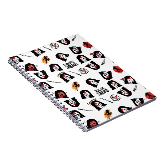 Suicide Squad | Katana Emoji Pattern Notitieboek (Rechterzijde)