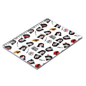 Suicide Squad | Katana Emoji Pattern Notitieboek (Linkerzijde)