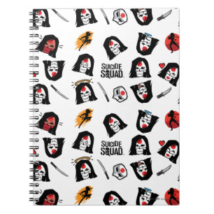 Suicide Squad   Katana Emoji Pattern Notitieboek