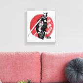 Suicide Squad | Katana "For Him I Weep" Canvas Afdruk (Insitu (Woonkamer))