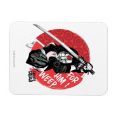 Suicide Squad | Katana "For Him I Weep" Magneet (Horizontaal)