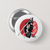Suicide Squad | Katana "For Him I Weep" Ronde Button 5,7 Cm (Voorkant /achterkant)