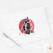 Suicide Squad | Katana "For Him I Weep" Ronde Sticker (Envelop)