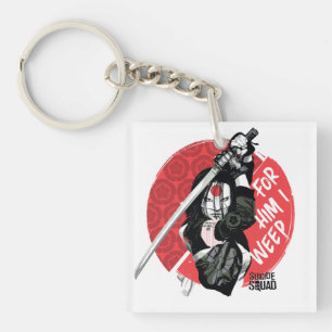Suicide Squad   Katana "For Him I Weep" Sleutelhanger