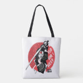 Suicide Squad | Katana "For Him I Weep" Tote Bag (Achterkant)
