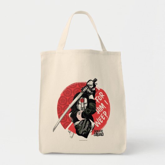 Suicide Squad | Katana "For Him I Weep" Tote Bag (Voorkant)
