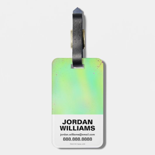 Suicide Squad | Katana Head Icon Bagagelabel (Achterkant verticaal)