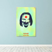 Suicide Squad | Katana Head Icon Canvas Afdruk (Insitu (Houten vloer))